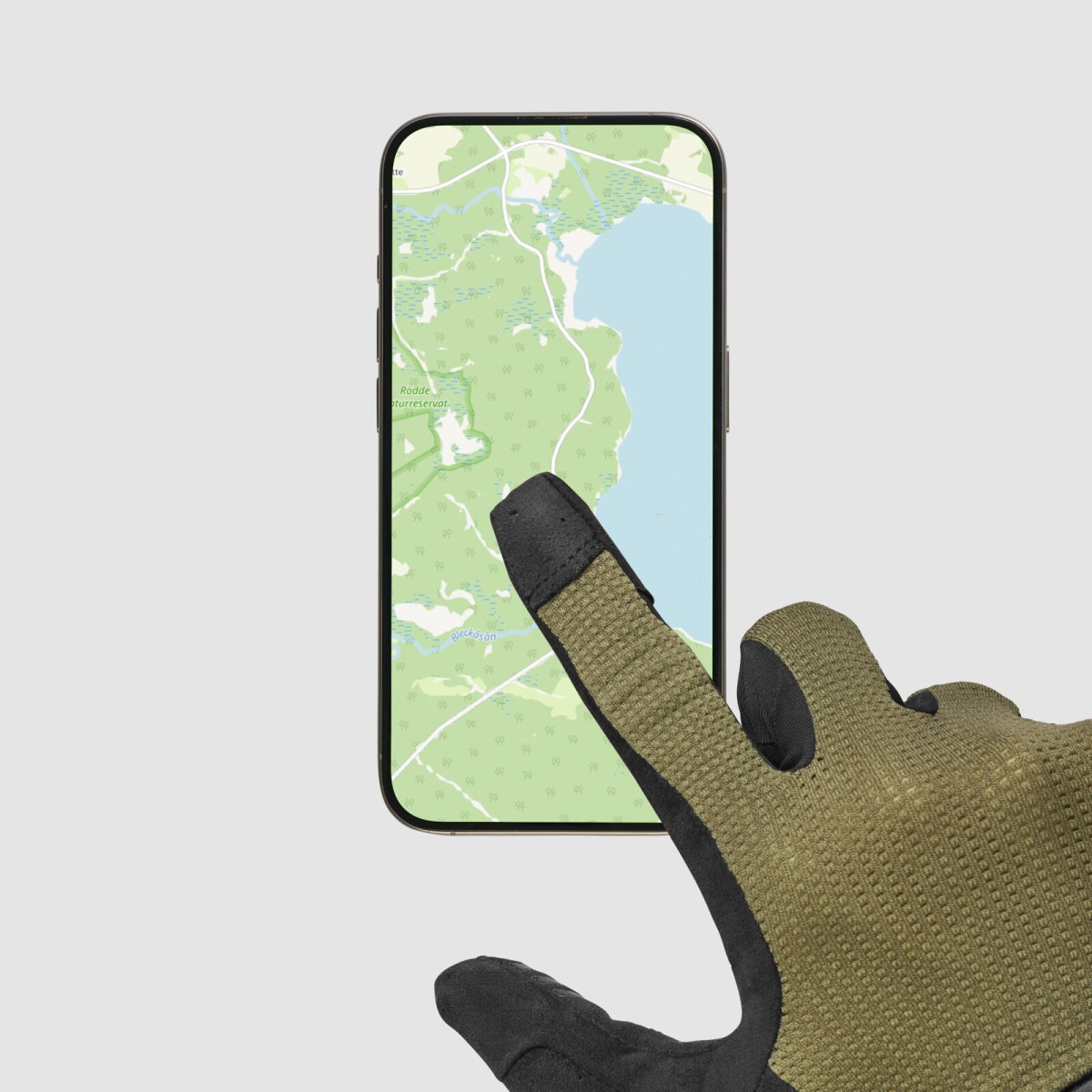 GripGrab EXPLR RC Max Full Finger kindad | Olive Green