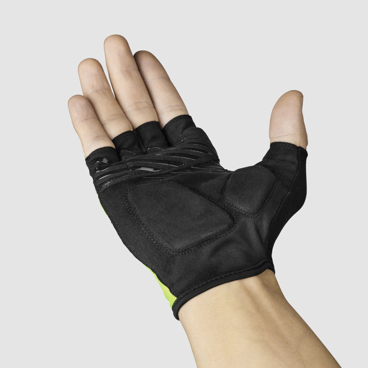 GripGrab Ride Padded kindad | Yellow Hi-Vis