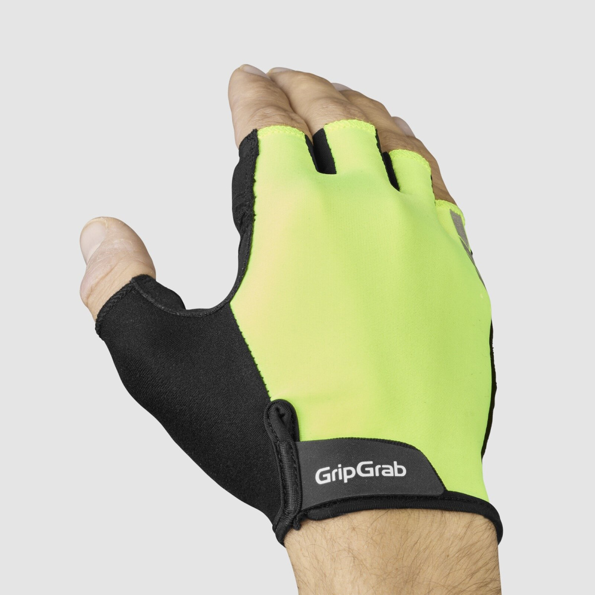 GripGrab Ride Padded kindad | Yellow Hi-Vis