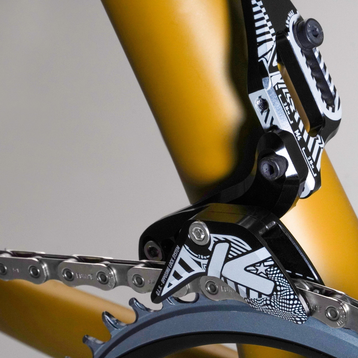 K-EDGE 1x Race W ketijuht | Black
