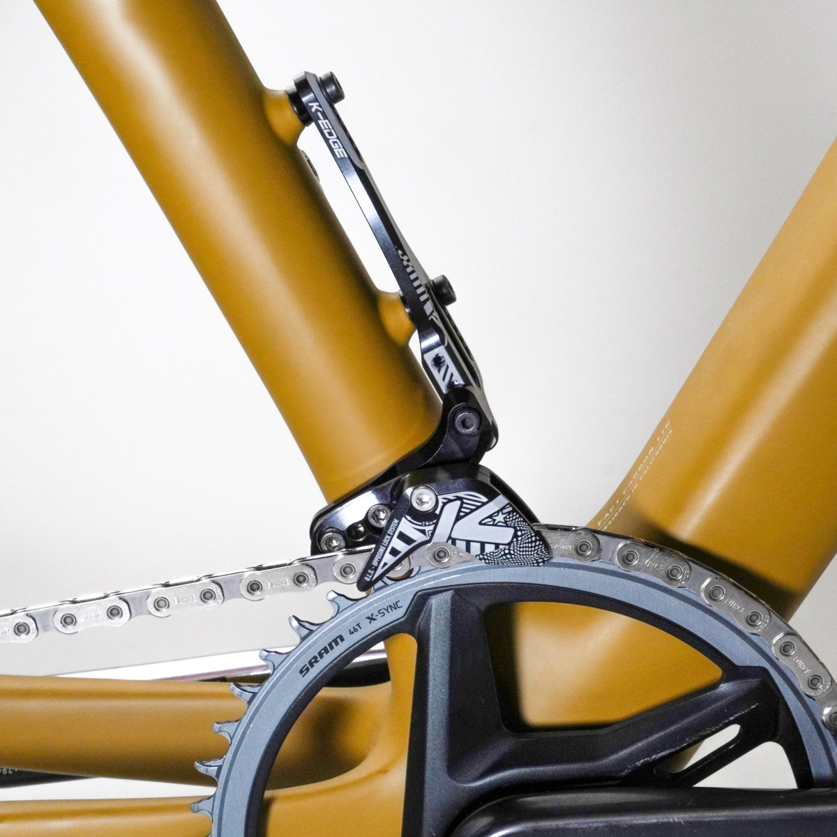 K-EDGE 1x Race W ketijuht | Black