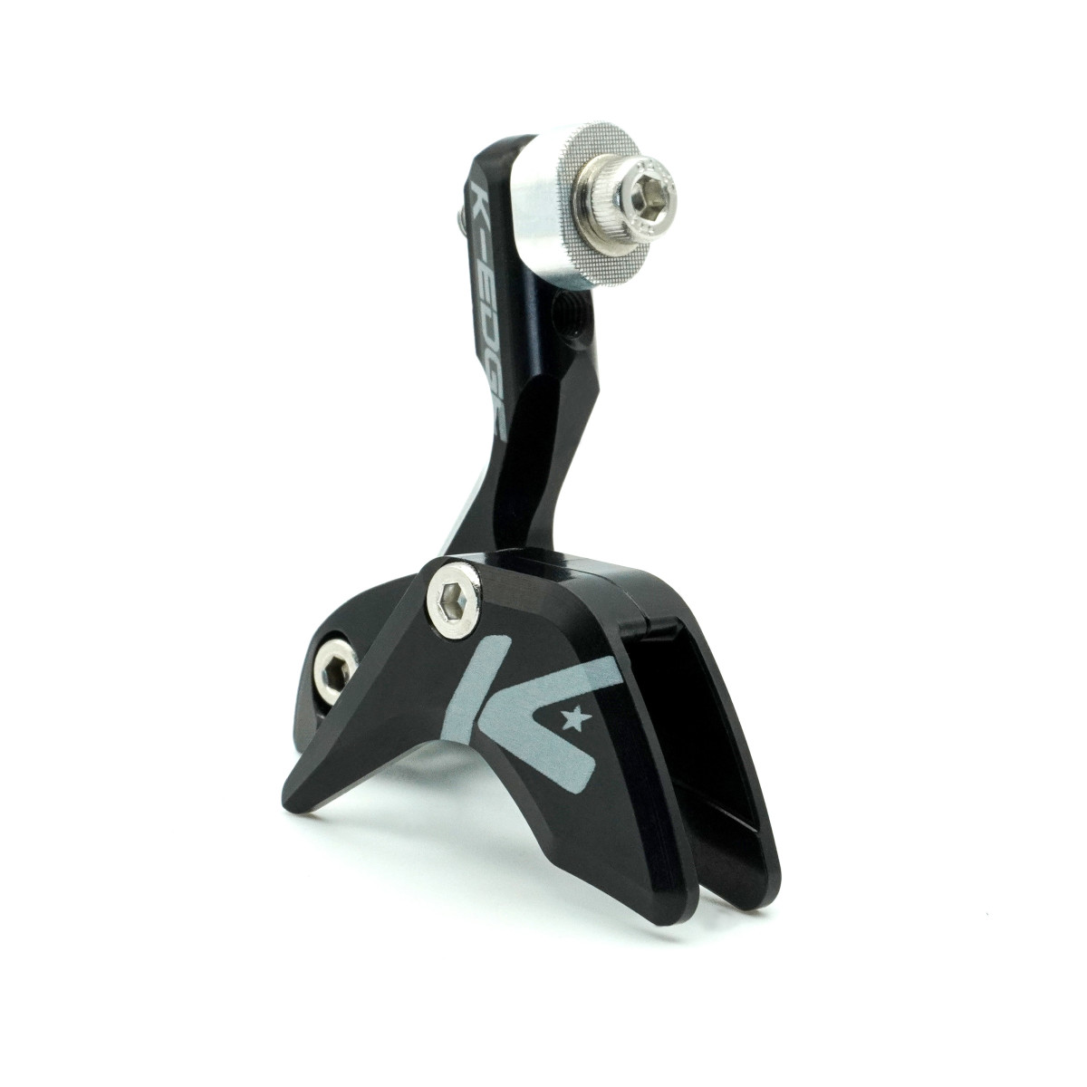 K-EDGE 1x Race ketijuht | Road / Gravel / CX / Tri / TT | Black
