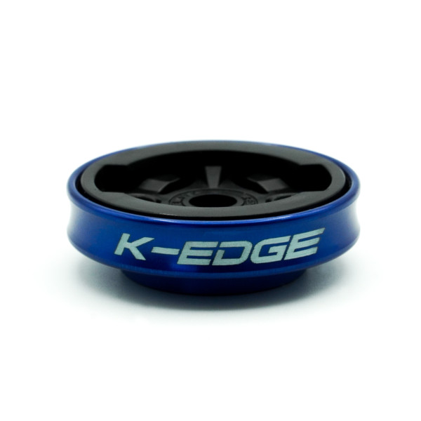 K-EDGE Garmin Gravity Cap Mount rattakompuutri kinnitus | Blue
