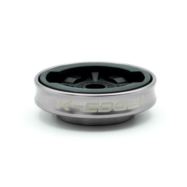 K-EDGE Garmin Gravity Cap Mount rattakompuutri kinnitus | Gun Metal