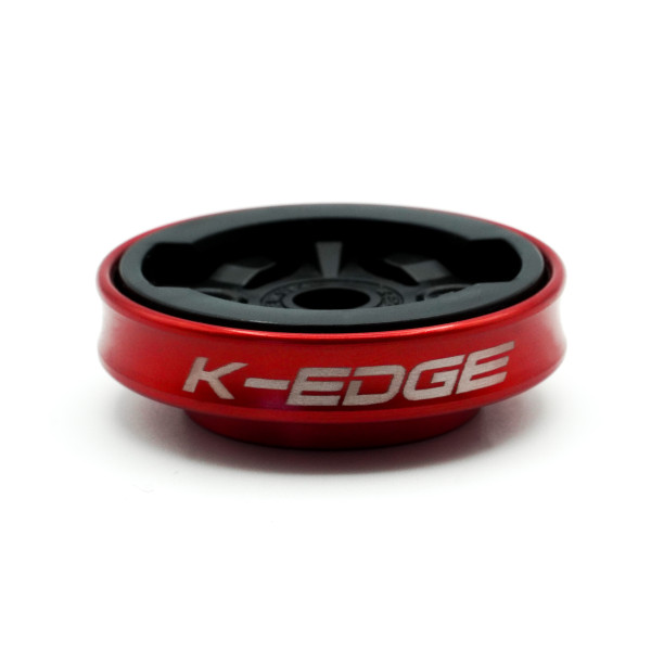 K-EDGE Garmin Gravity Cap Mount rattakompuutri kinnitus | Red