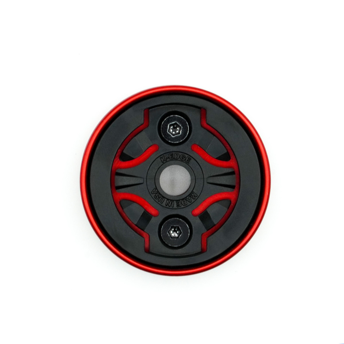 K-EDGE Garmin Gravity Cap Mount rattakompuutri kinnitus | Red