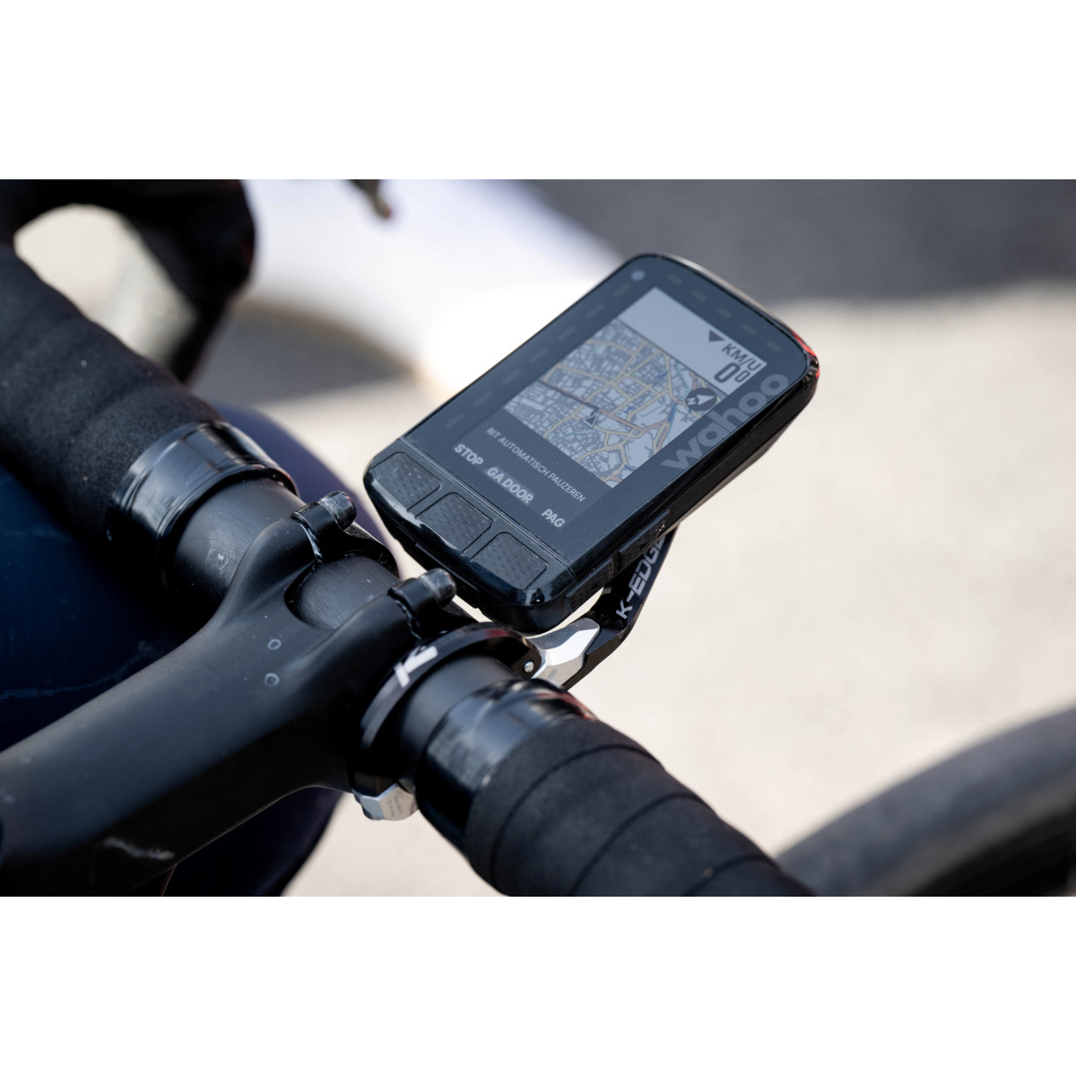 K-EDGE Garmin Race rattakompuutri kinnitus | 31.8 mm | Black