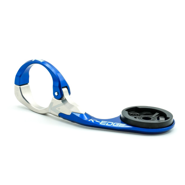 K-EDGE Garmin Race rattakompuutri kinnitus | 31.8 mm | Blue