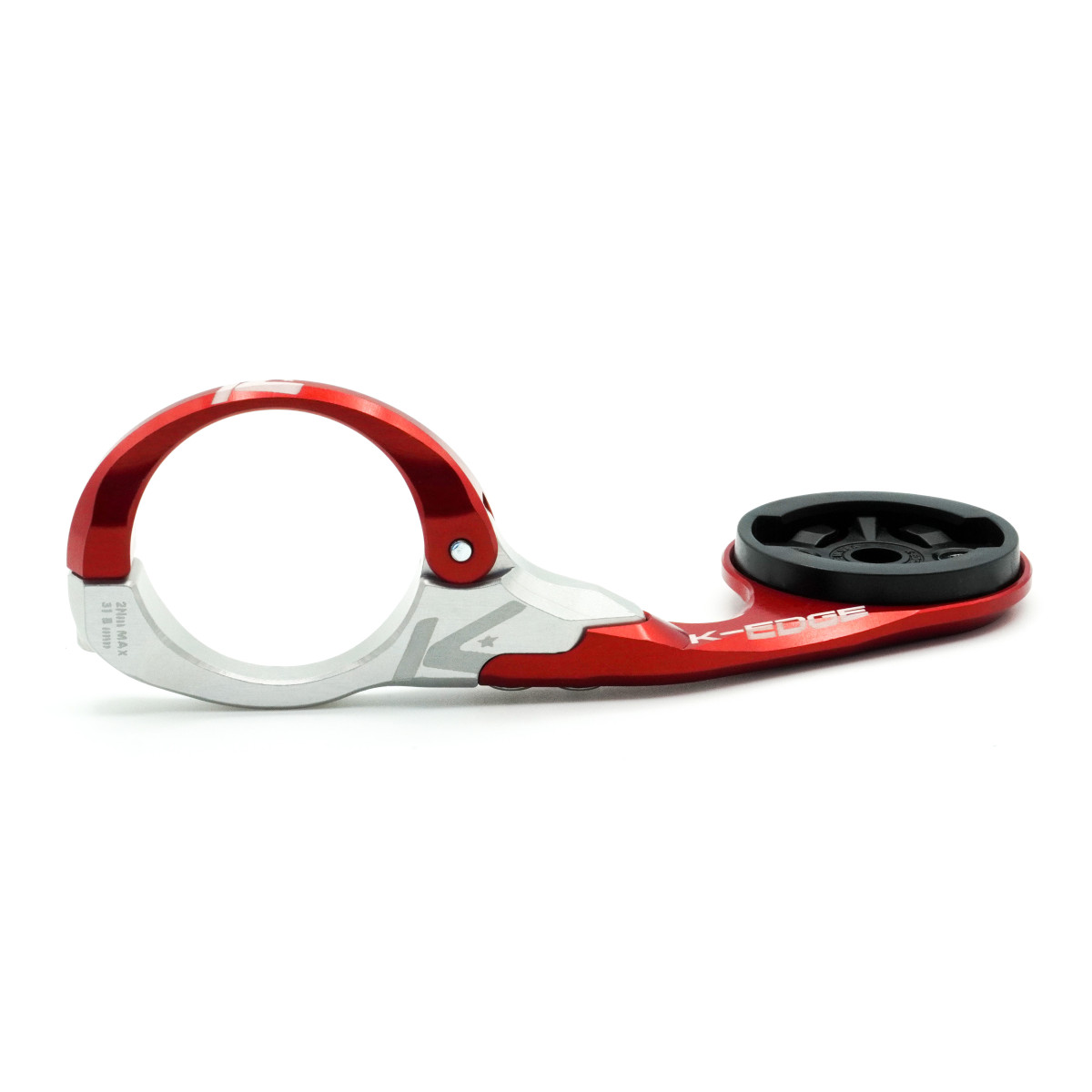 K-EDGE Garmin Race rattakompuutri kinnitus | 31.8 mm | Red