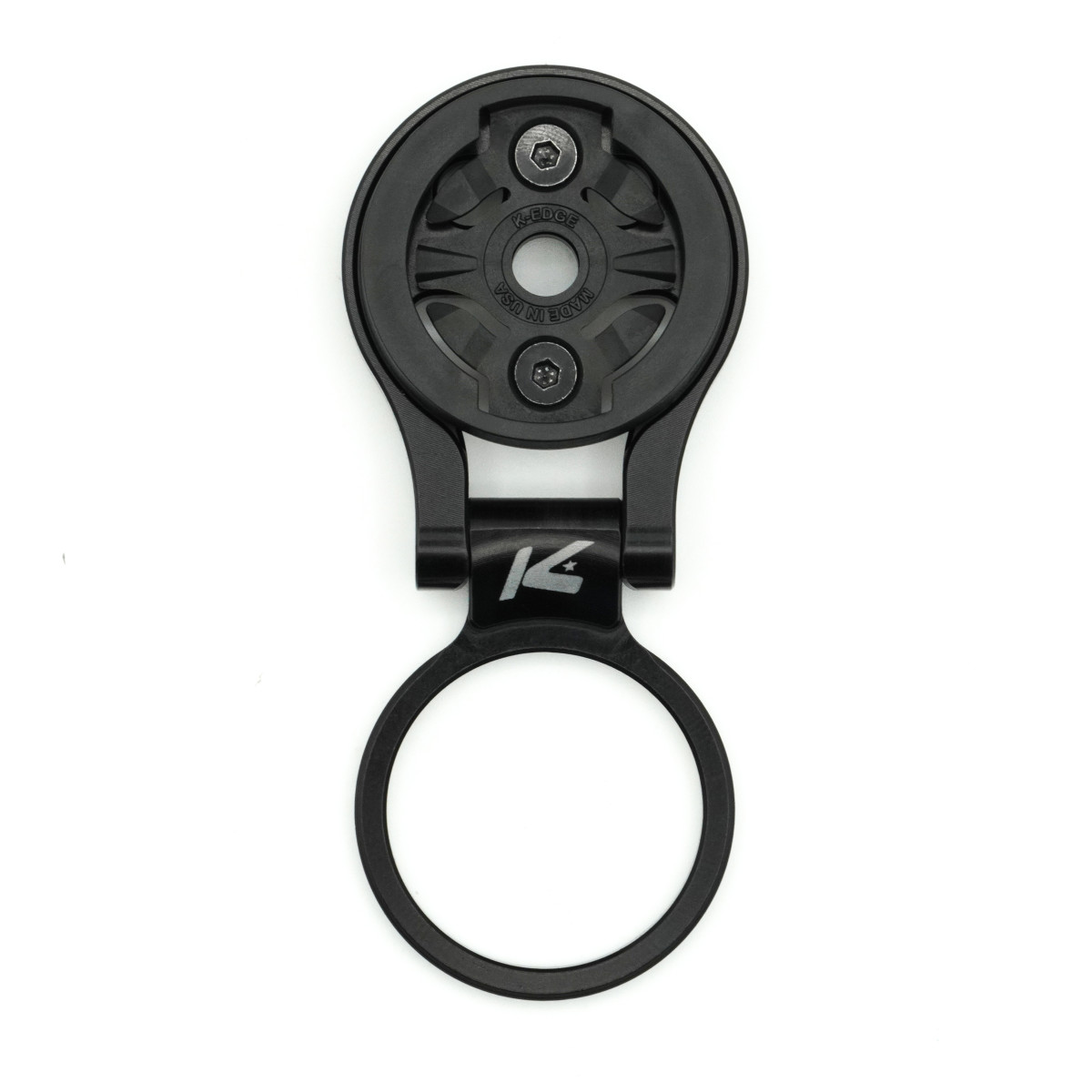 K-EDGE Garmin Race Stem Mount reguleeritav rattakinnitus | Black