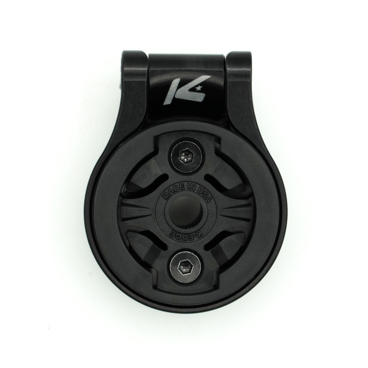 K-EDGE Garmin Race Stem Mount reguleeritav rattakinnitus | Black
