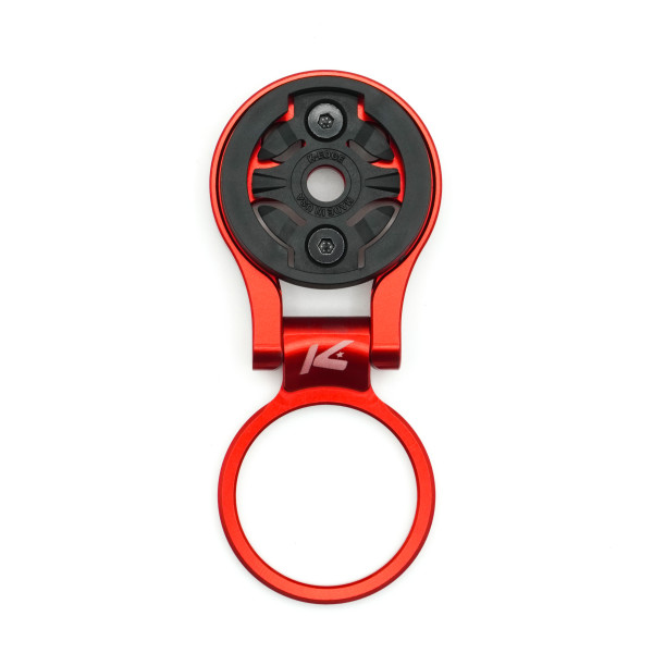 K-EDGE Garmin Race Stem Mount reguleeritav rattakinnitus | Red