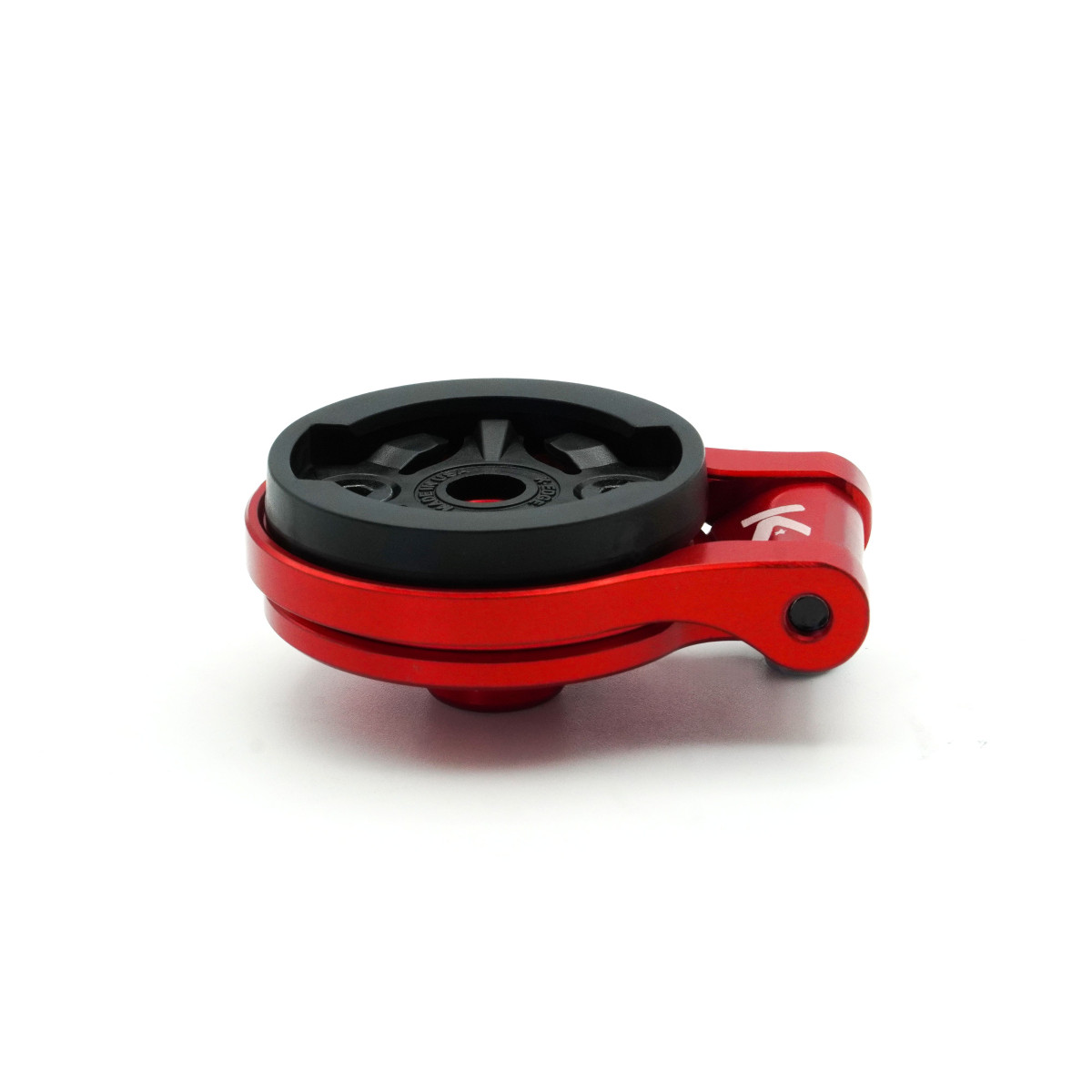 K-EDGE Garmin Race Stem Mount reguleeritav rattakinnitus + Top Cap | Red