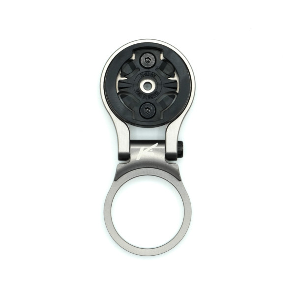 K-EDGE Garmin Stem Mount reguleeritav rattakinnitus | Gun Metal