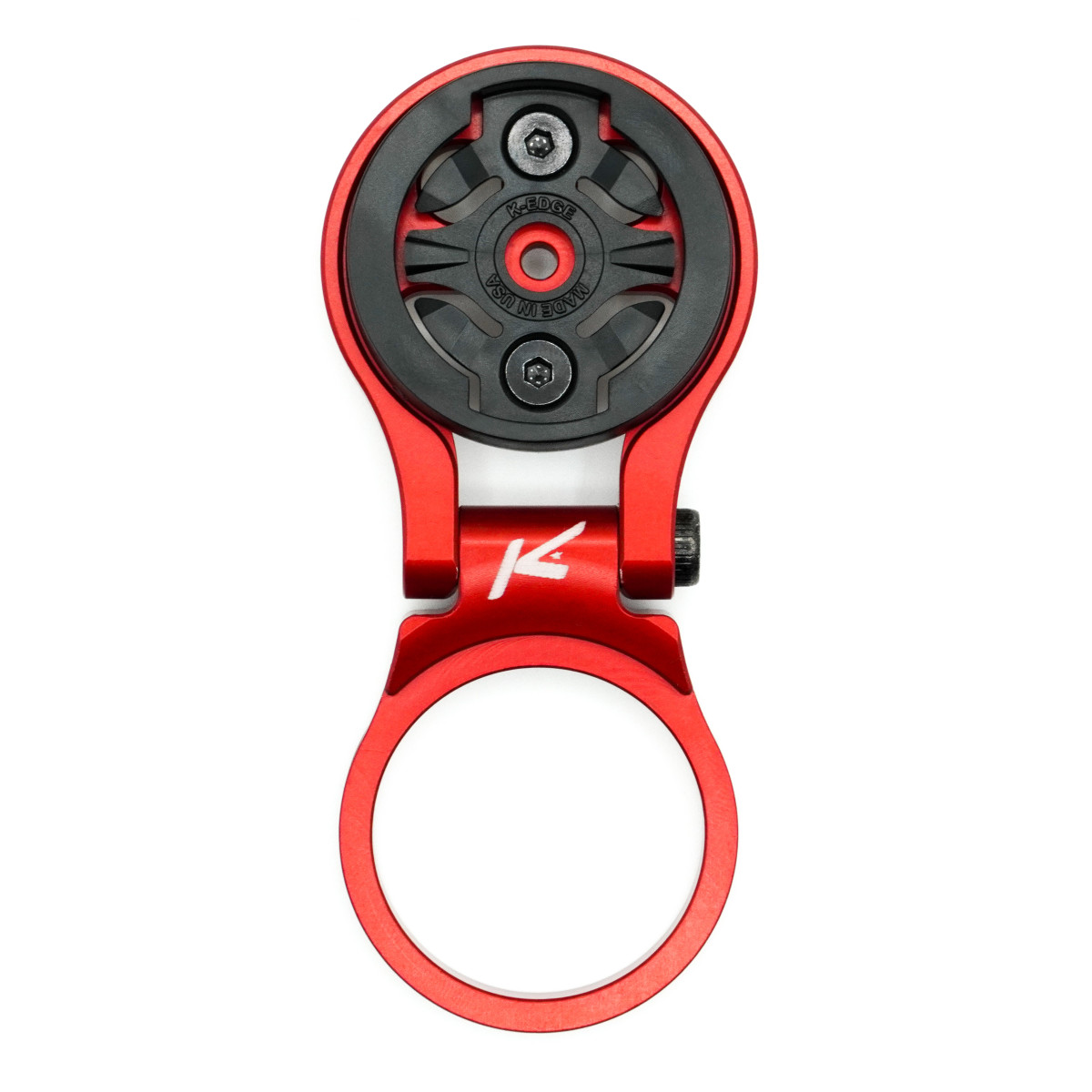 K-EDGE Garmin Stem Mount reguleeritav rattakinnitus | Red