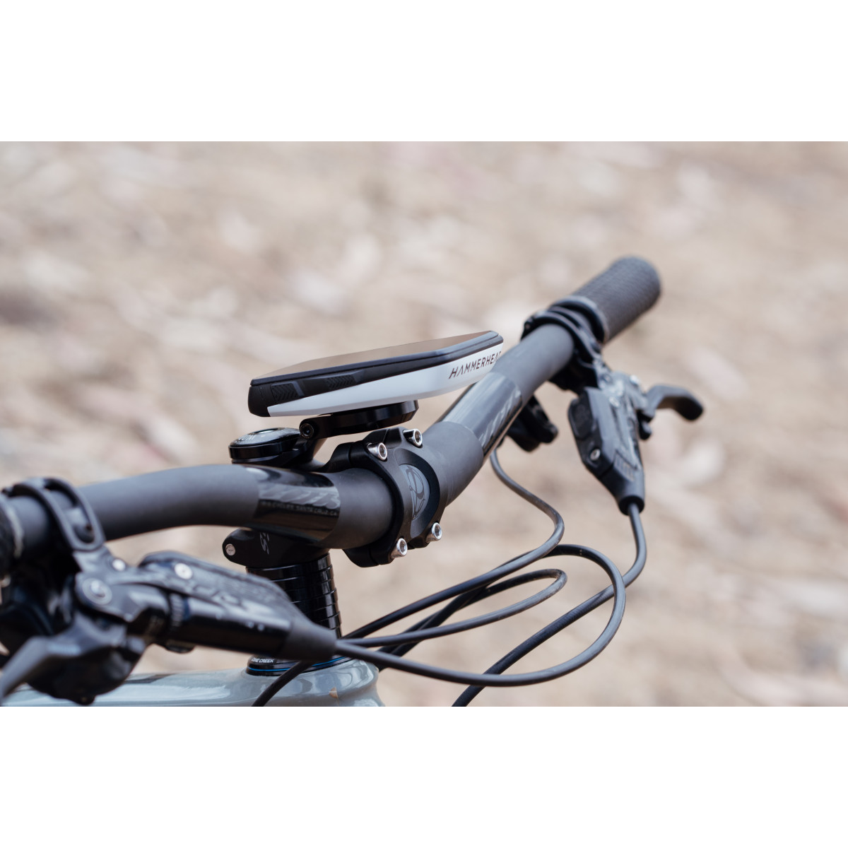 K-EDGE Hammerhead Boost Stem Mount reguleeritav rattakinnitus | Black