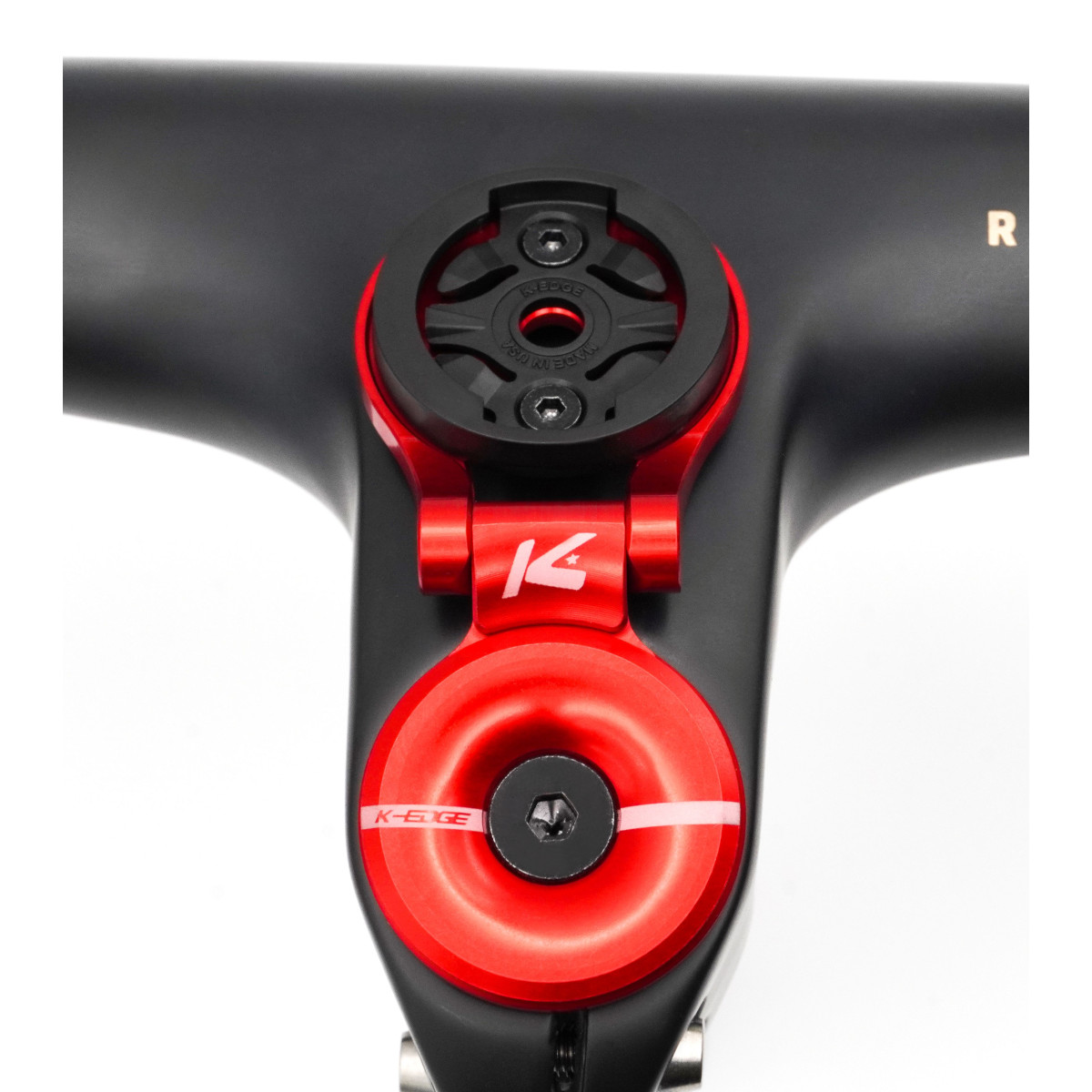 K-EDGE Race Ultralight Top Cap vāciņš | Red
