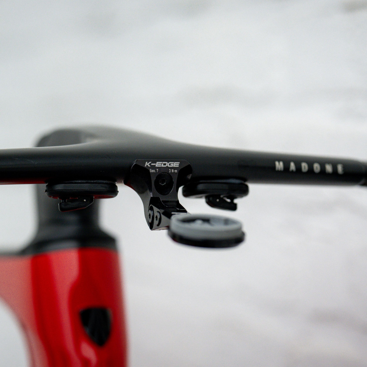 K-EDGE Wahoo Gen 7. Madone Mount integreeritud jalgratta kinnitus | Black