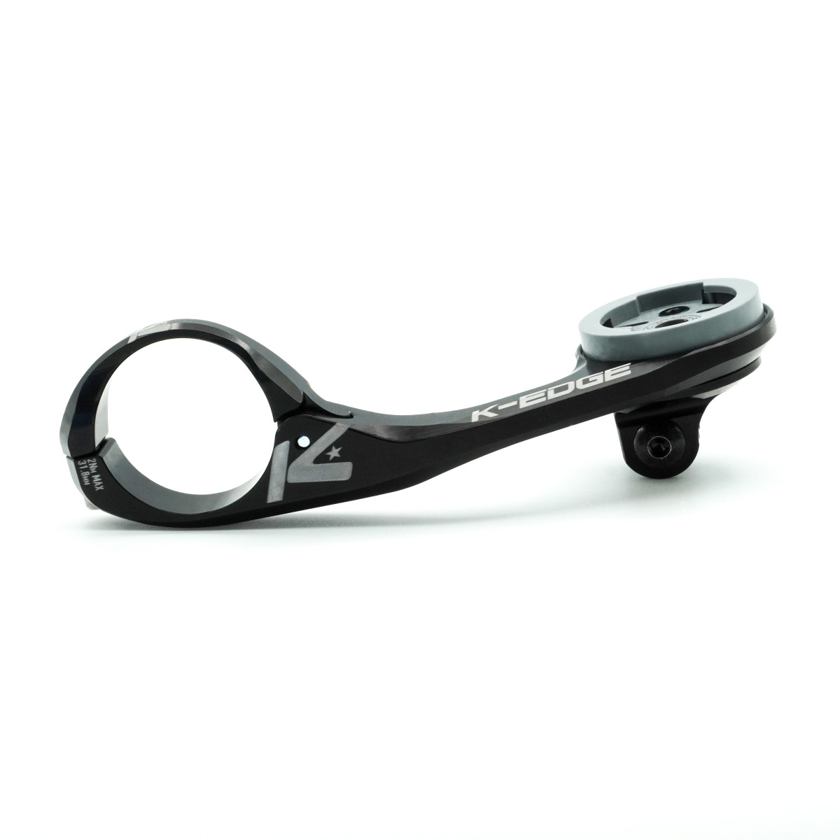 K-EDGE Wahoo Max XL Combo Mount velosipēda stiprinājums | 31.8 mm | Black