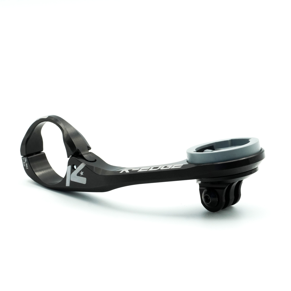 K-EDGE Wahoo Max XL Combo Mount velosipēda stiprinājums | 31.8 mm | Black