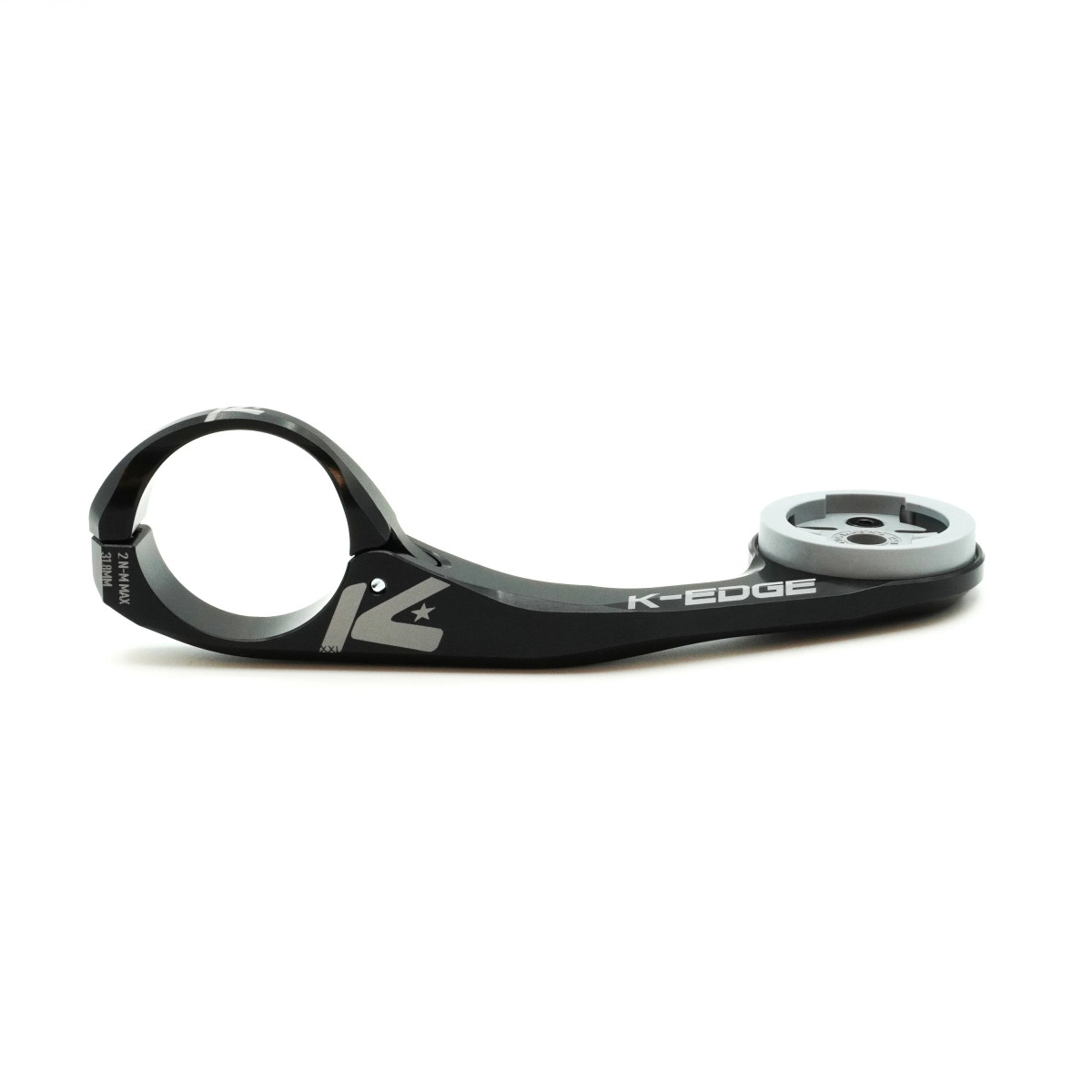 K-EDGE Wahoo Max XXL Mount rattakompuutri kinnitus | 31.8 mm | Black