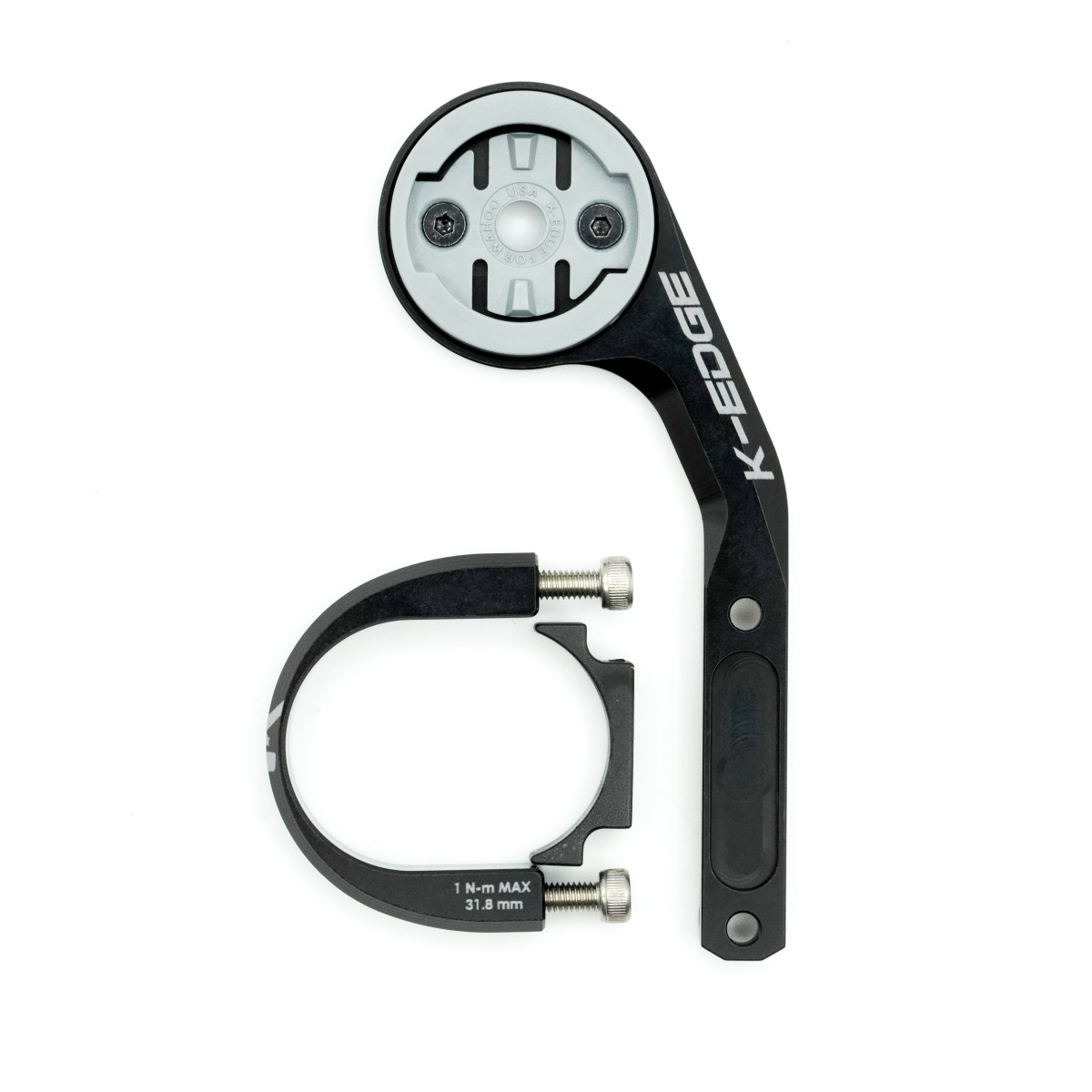K-EDGE Wahoo Bolt Sport Mount rattakompuutri kinnitus | 31.8 mm | Black