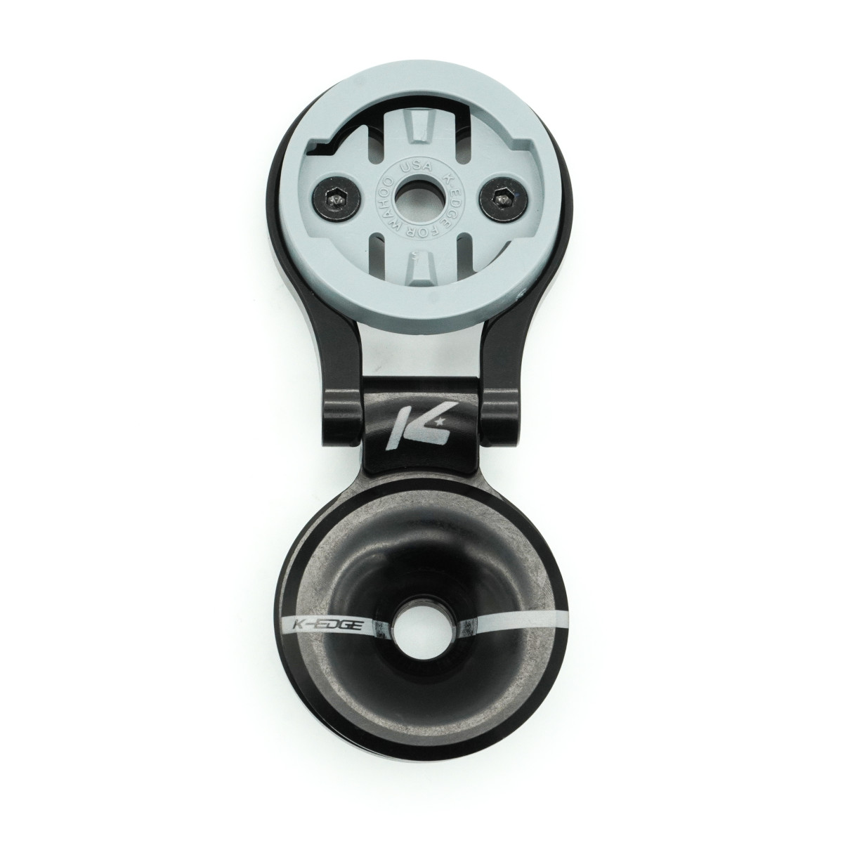 K-EDGE Wahoo Race Stem Adjustable Mount +  Top Cap | Black