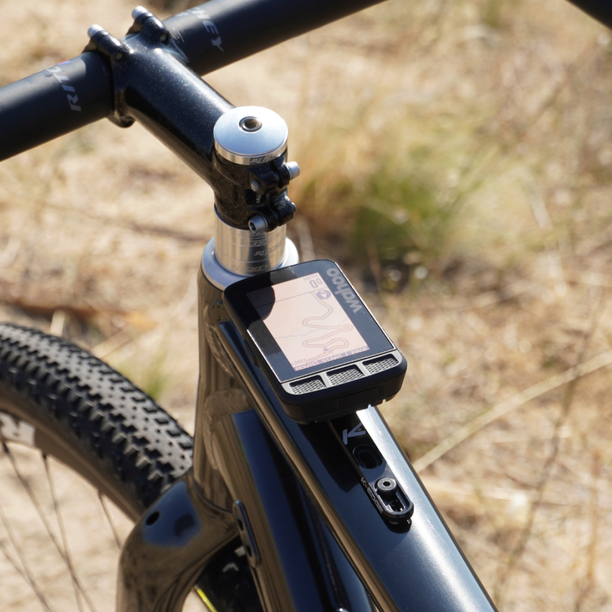 K-EDGE Wahoo Top Tube Mount rattakompuutri kinnitus | Black