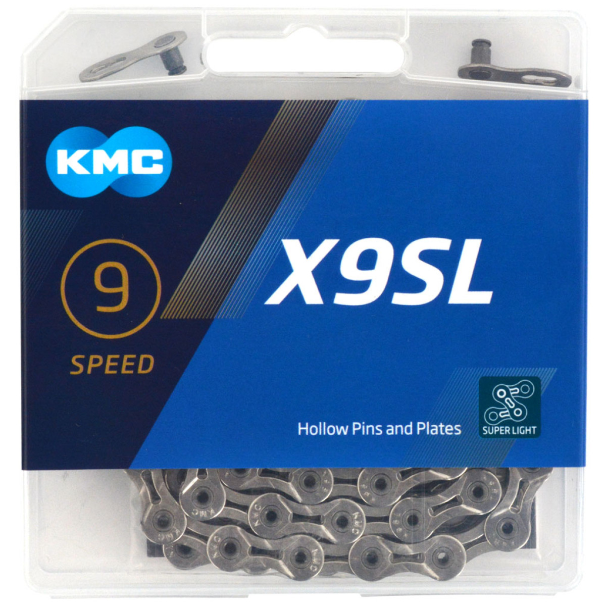 KMC X9SL kett | 9-speed | hõbedane