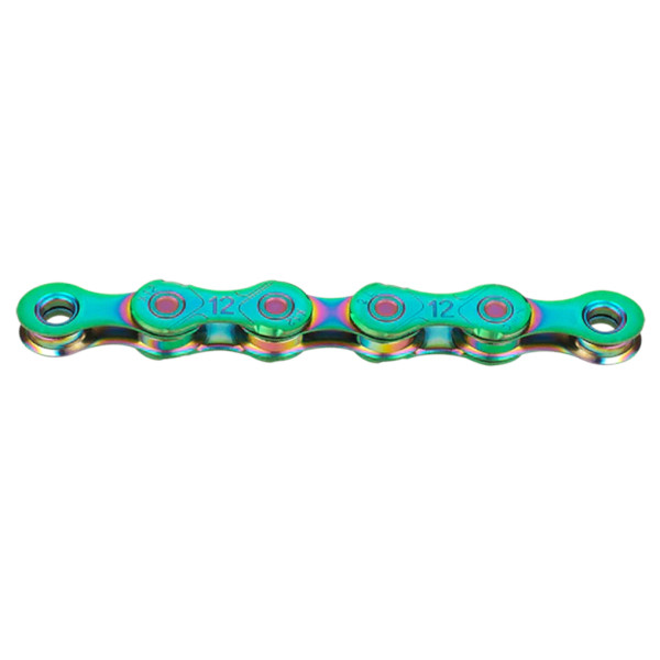 KMC X12 Waxed kett | 12-speed | Aurora Green