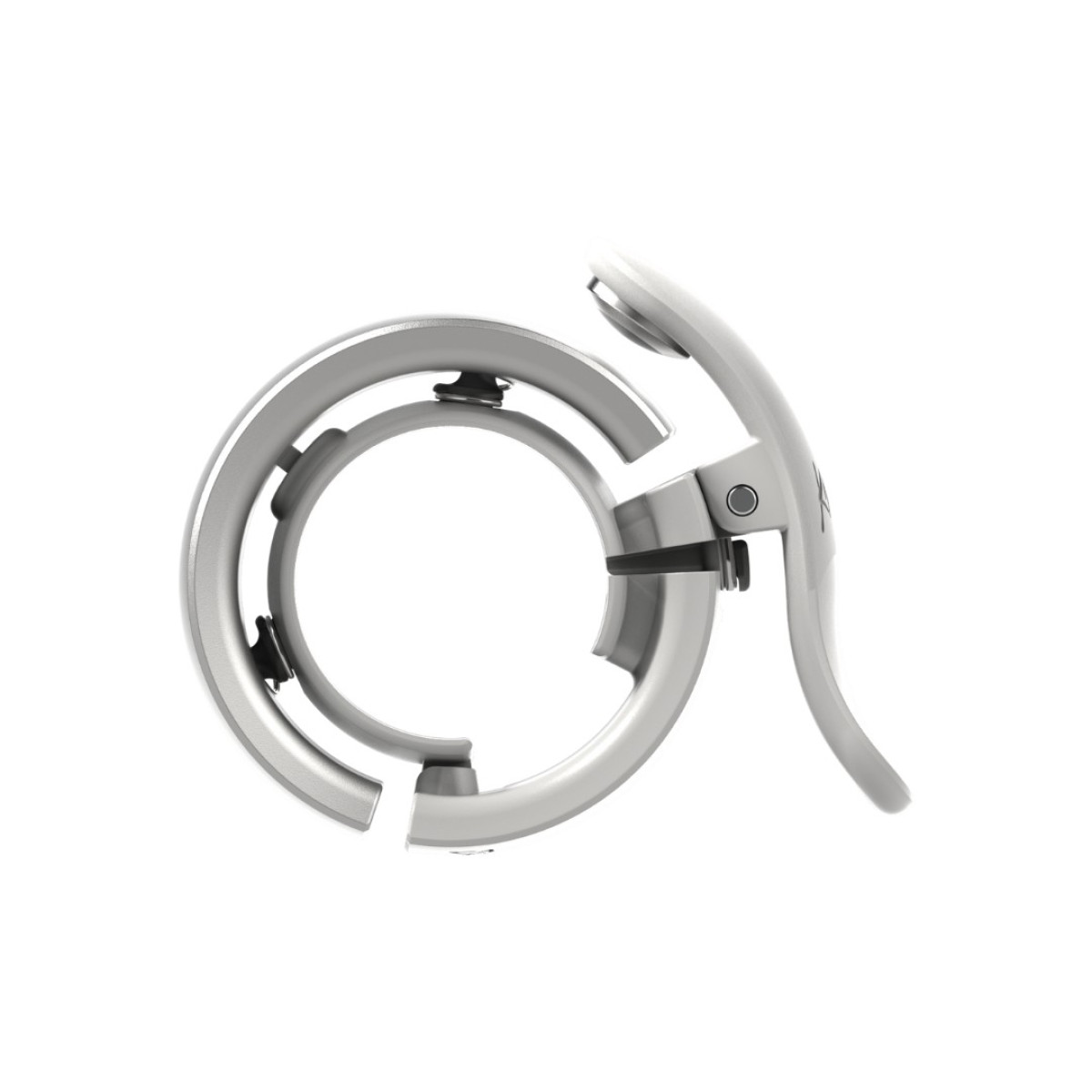Knog Oi Prima Small jalgrattakell | 22.2 mm | Silver