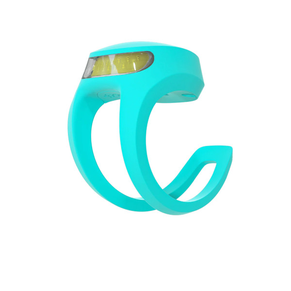 Knog Frog priekšējais velosipēda lukturis | Awesome Aquamarine