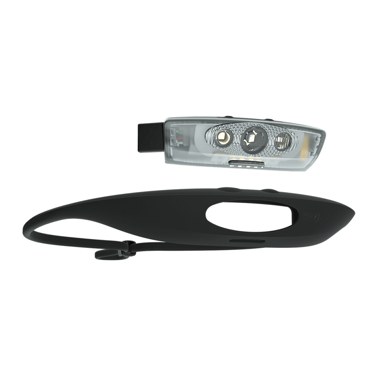 Knog Bandicoot 250 pealamp | Black
