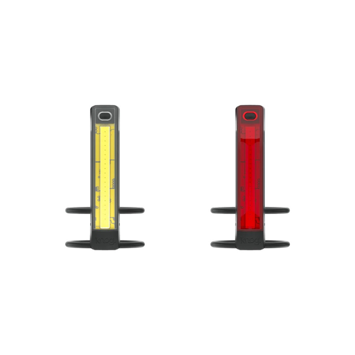 Knog Plus Twinpack Bike Lights Kit | Black
