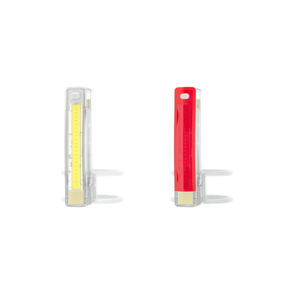 Knog Plus Twinpack jalgratta tulede komplekt | White