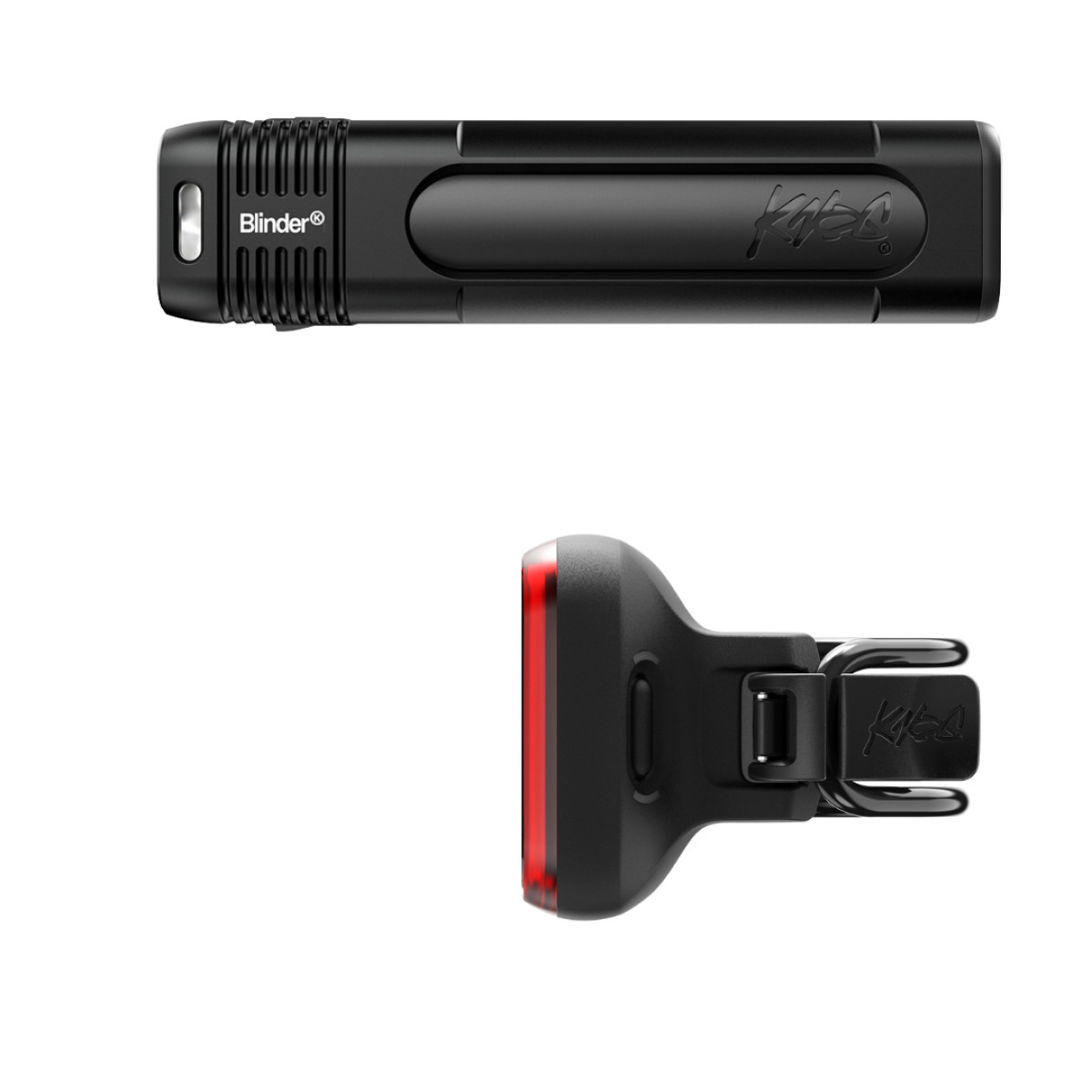 Knog Blinder 1000 + Blinder Square velolampu komplekts