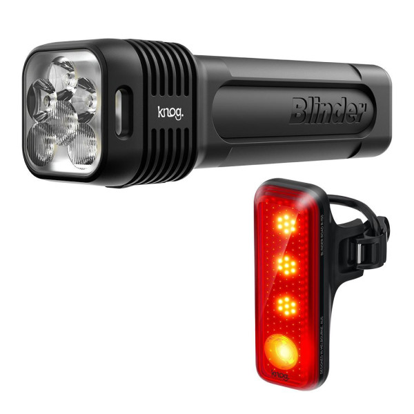 Knog Blinder 1300 + Knog Blinder R-150 lukturu komplekts Knog Blinder 1300 + Knog Blinder R-150 lukturu komplekts