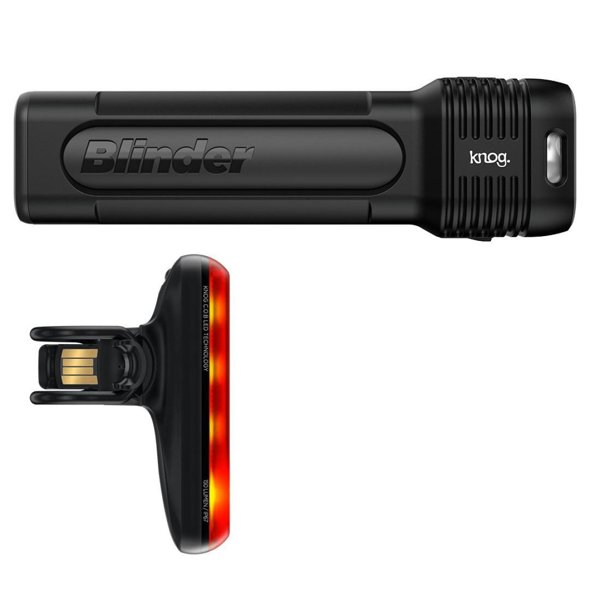 Knog Blinder 1300 + Knog Blinder R-150 Light Set