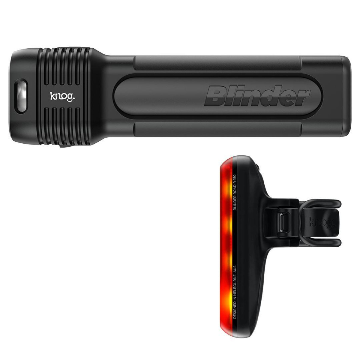 Knog Blinder 1300 + Knog Blinder R-150 Light Set