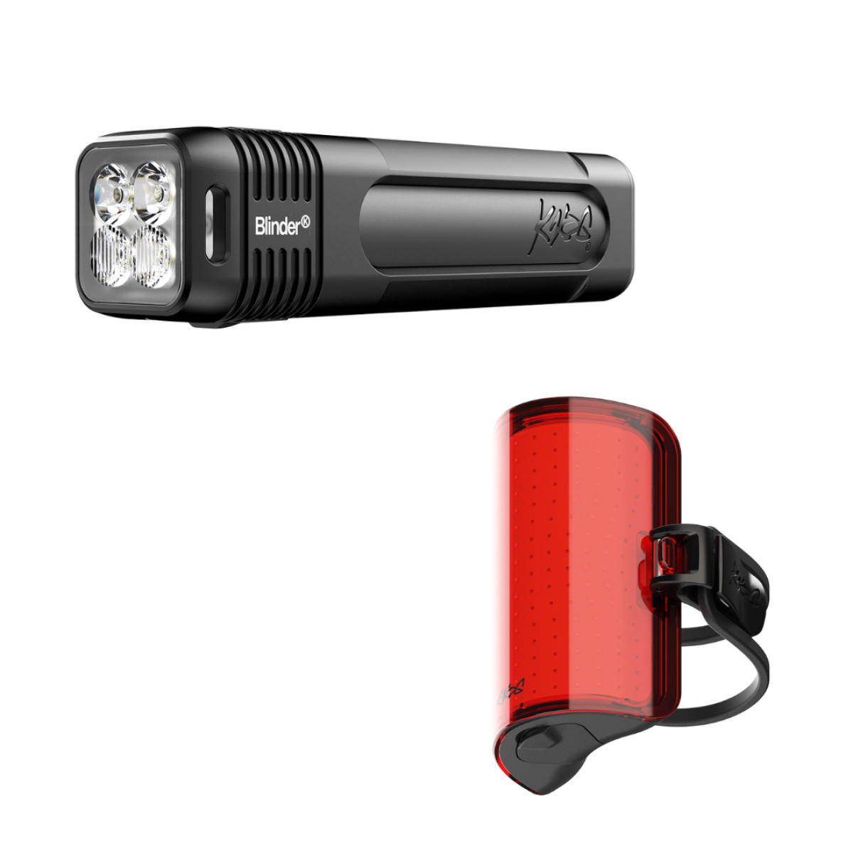 Knog Blinder 1000 + Cobber Reflex velolampu komplekts