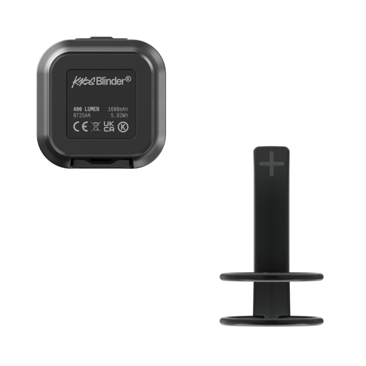 Knog Blinder 400 + Knog Plus velolampu komplekts