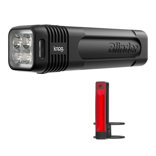 Knog Blinder 600 + Knog Plus lukturu komplekts Knog Blinder 600 + Knog Plus lukturu komplekts