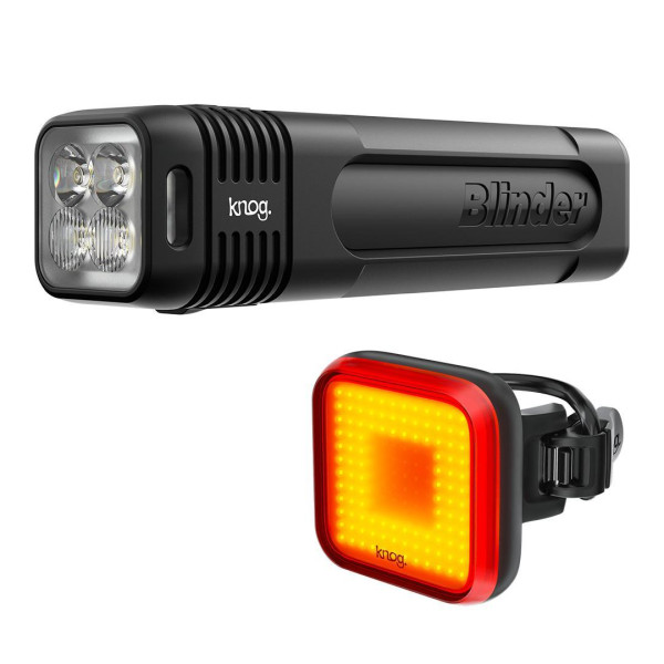 Knog Blinder 900 + Knog Blinder Square lukturu komplekts Knog Blinder 900 + Knog Blinder Square lukturu komplekts