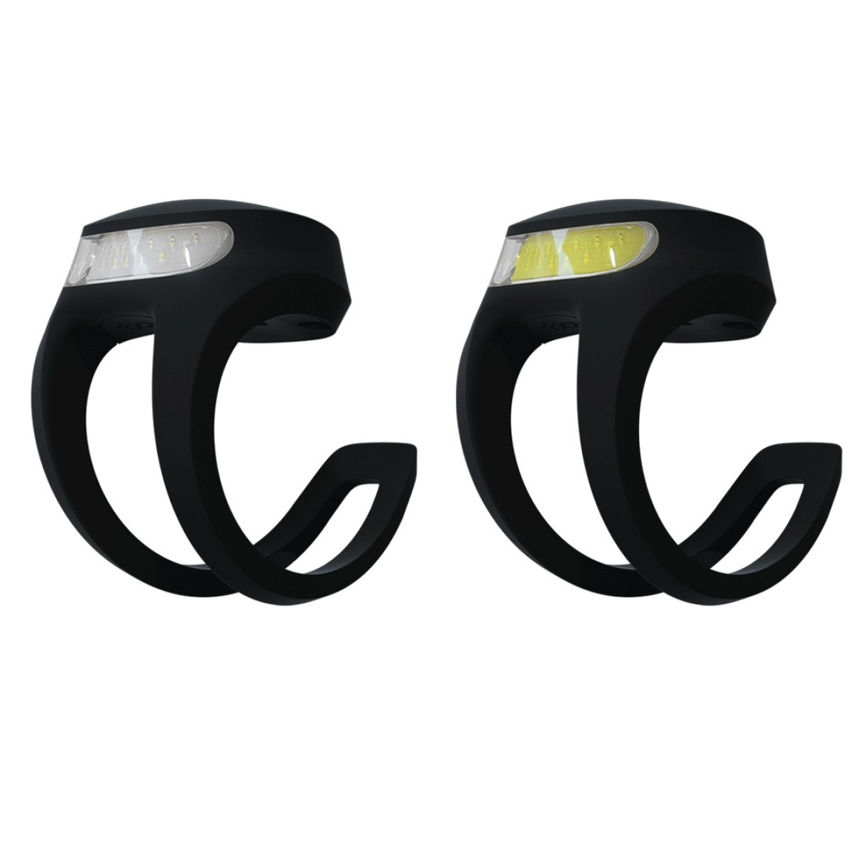 Knog Frog velosipēda lukturu komplekts | Spider Black