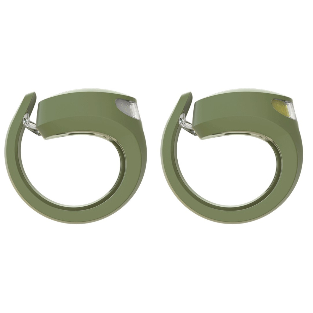 Knog Frog velosipēda lukturu komplekts | Army Jacket Green