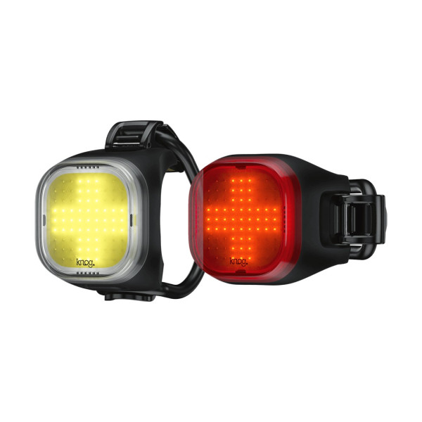 Knog Blinder Mini Twinpack velosipēda lukturu komplekts | Cross Knog Blinder Mini Twinpack velosipēda lukturu komplekts | Cross