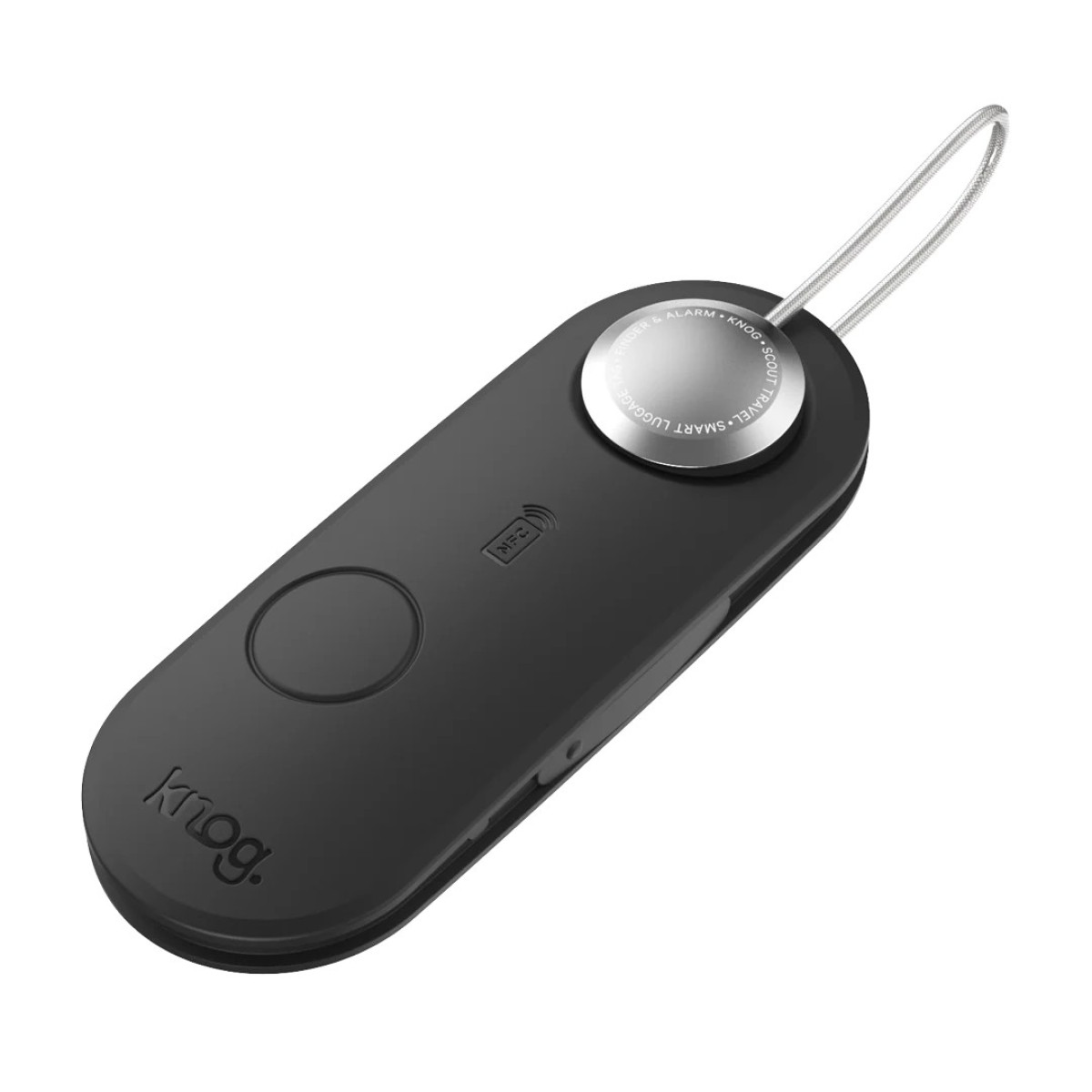 Knog Scout nutikas pagasi jälgija häirega | Pitch Black