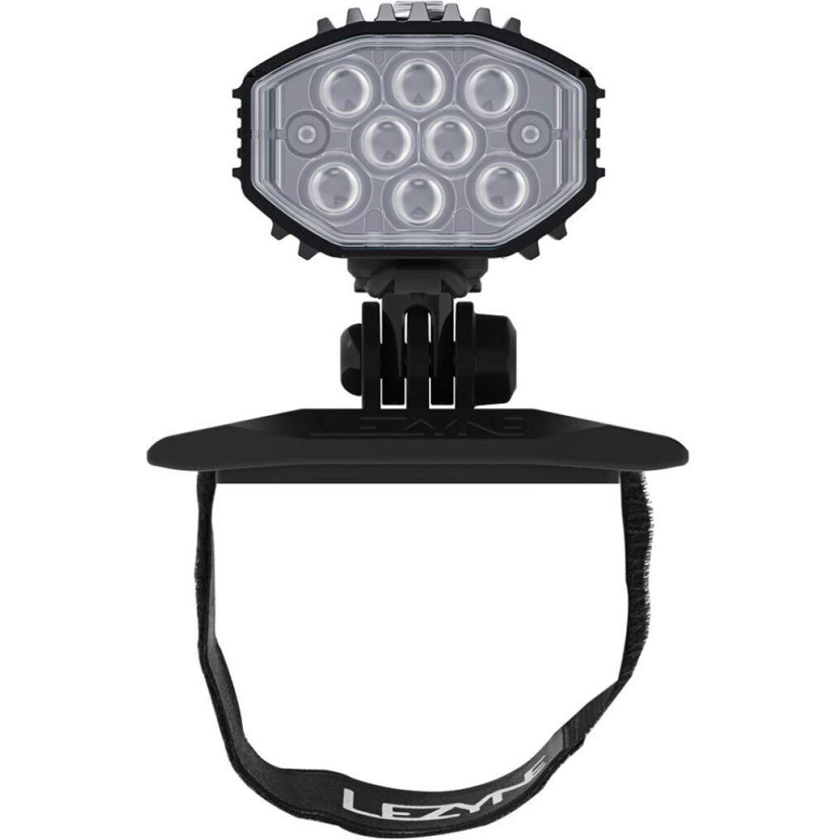 Lezyne Micro Drive Pro 1000+ priekšējais lukturis uz ķiveres
