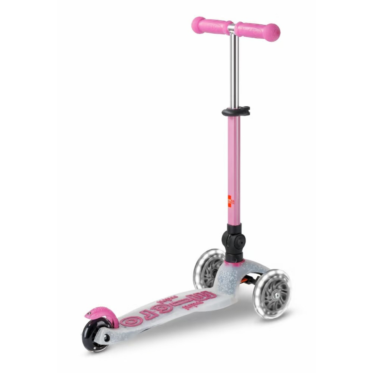Mini Micro Deluxe Orion LED kokkupandav tõukeratas | Pink