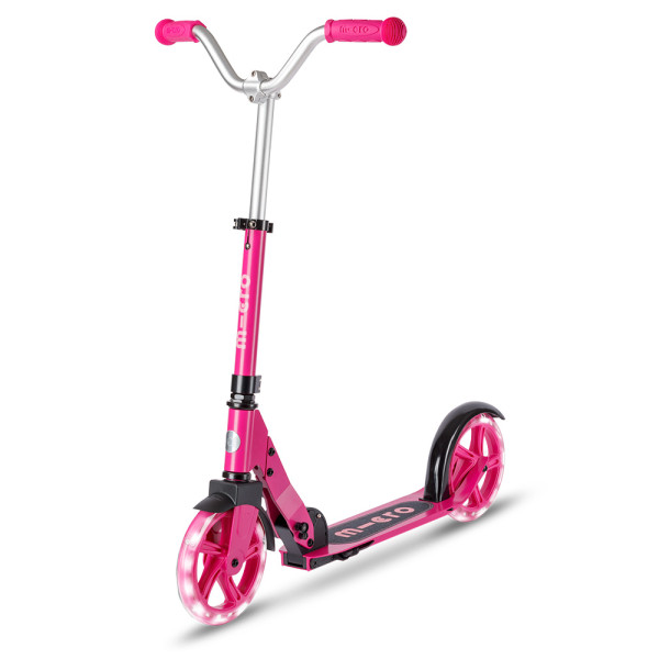 Micro Cruiser LED tõukeratas | Berry Red